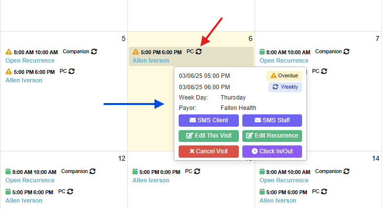 2503_scheduling and calendar changes
