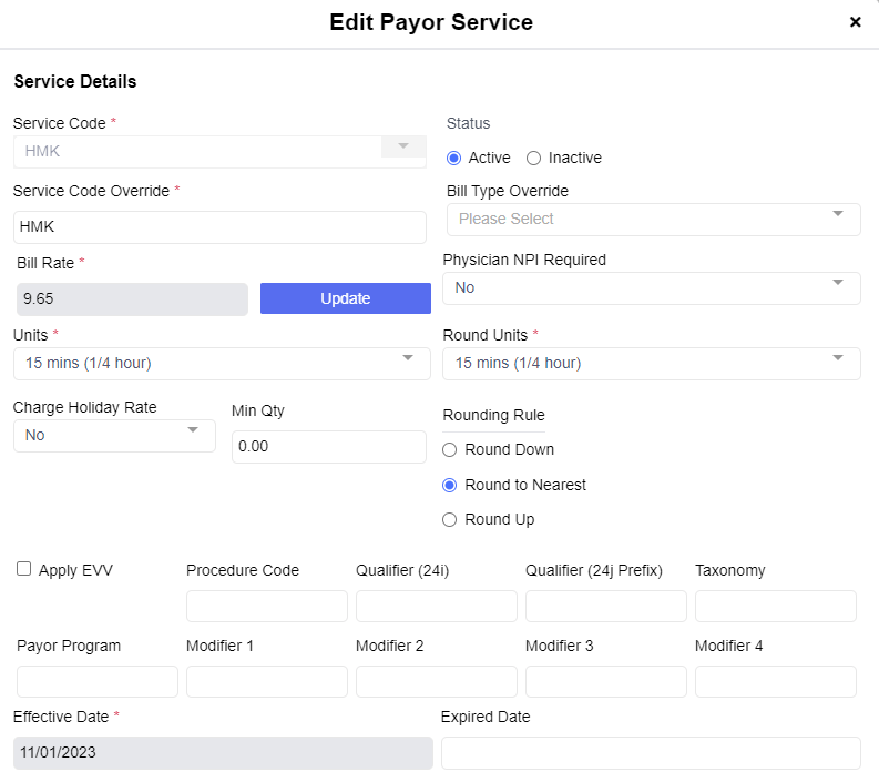 Payor EVV Configuration-1