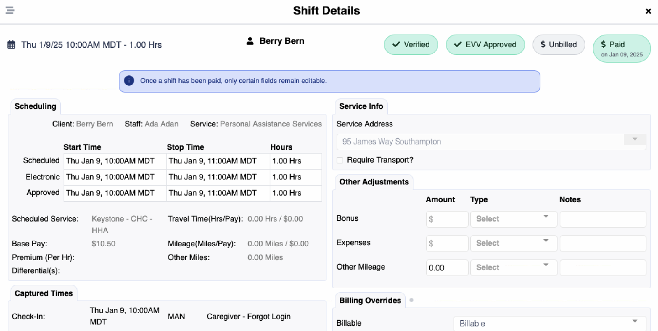 Shift Details with EVV status-1